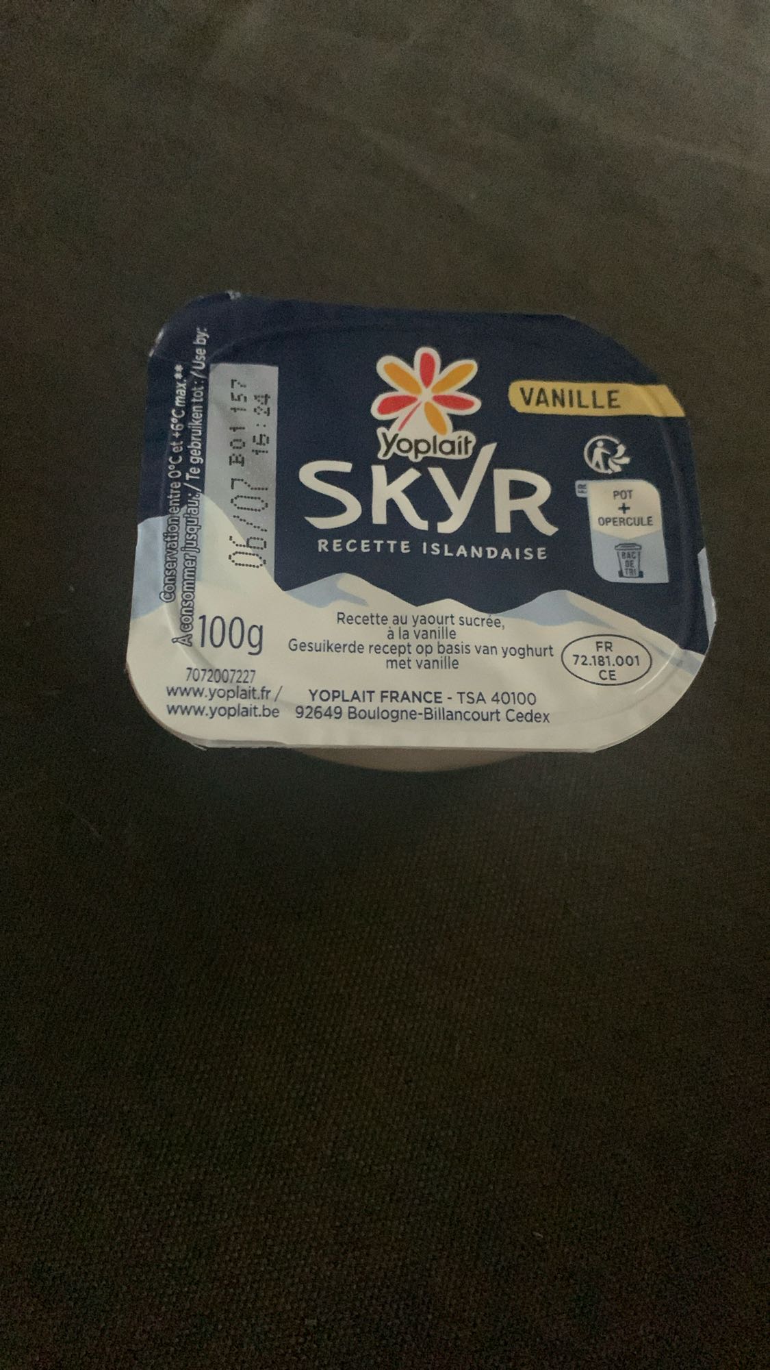 Skyr vanille Yoplait