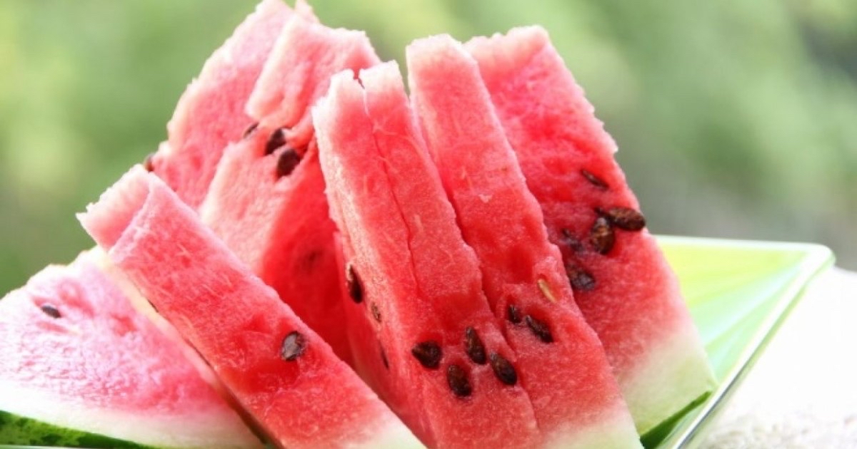 Felii de pepene roșu