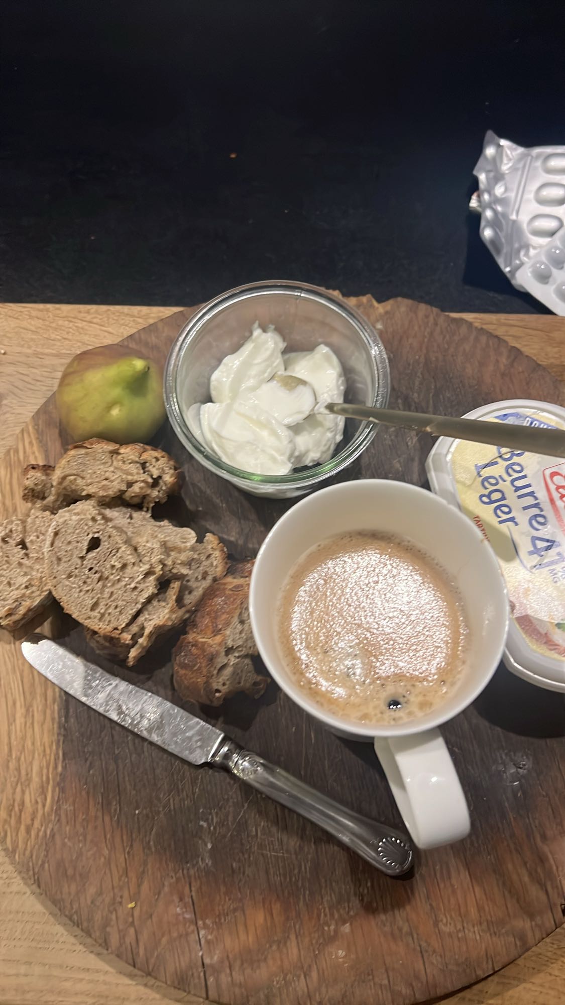 Petit-déjeuner rustique