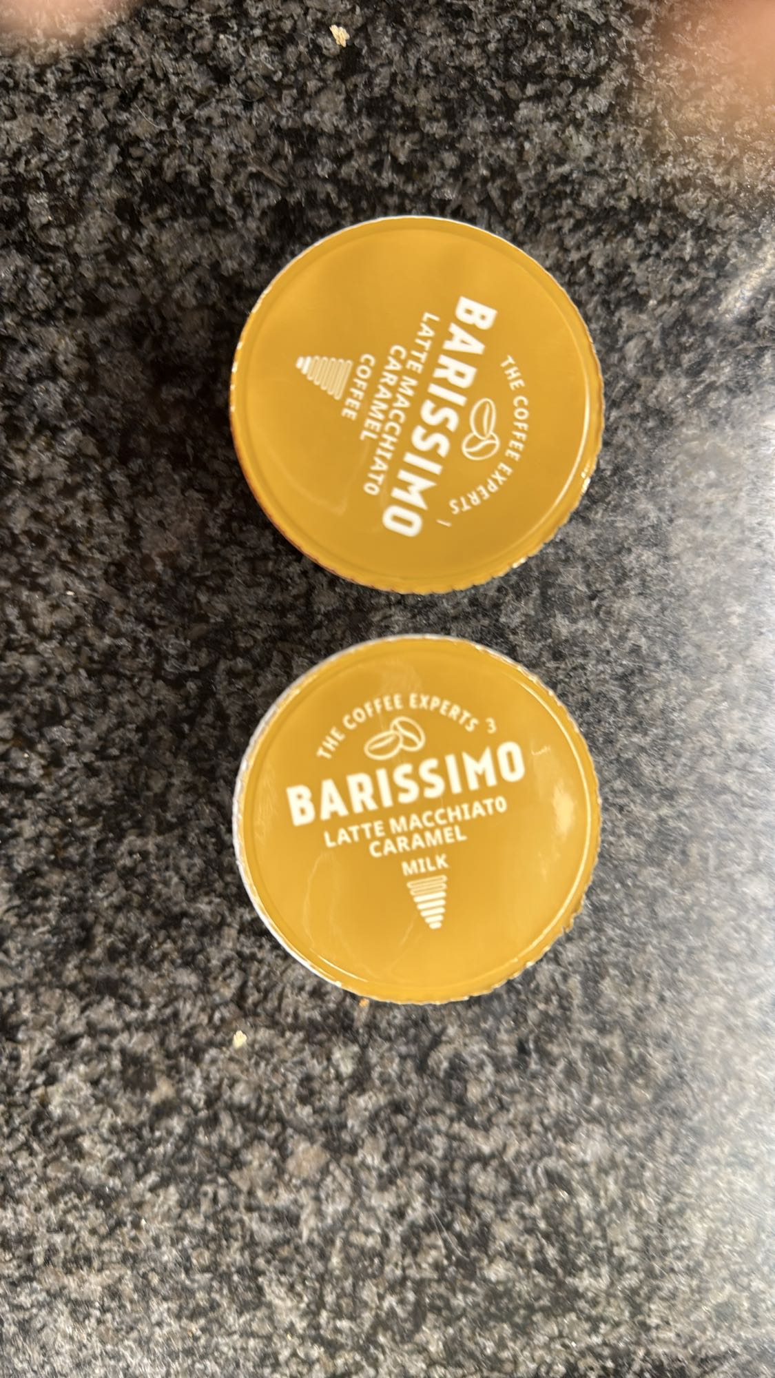 Latte macchiato caramel