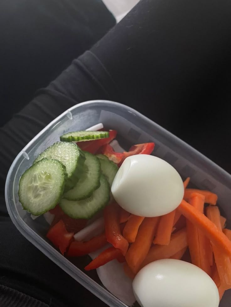 Egg Veggie Snack Box