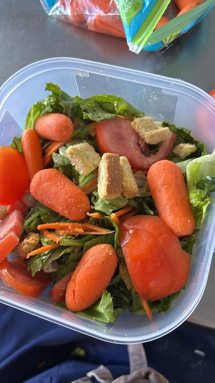 Ensalada fresca de verduras