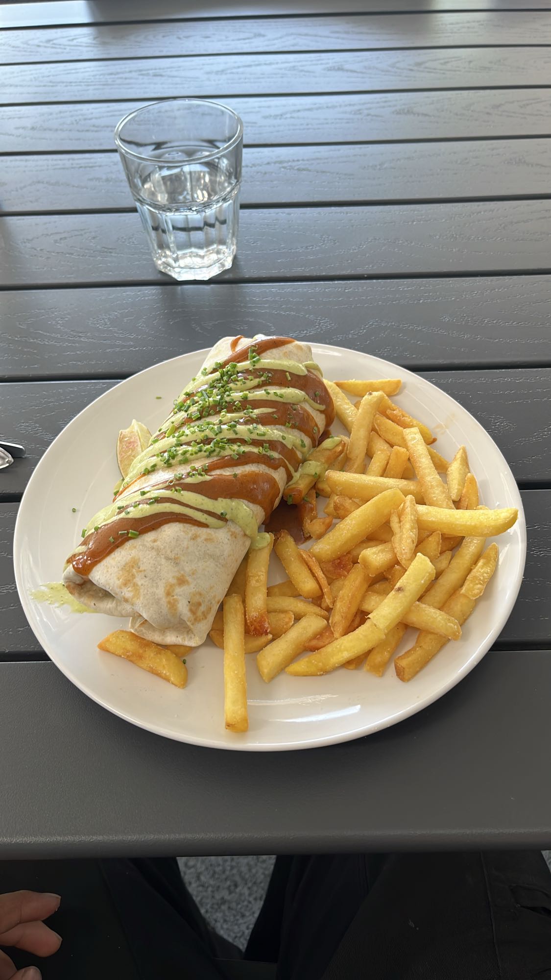 Burrito med pommes