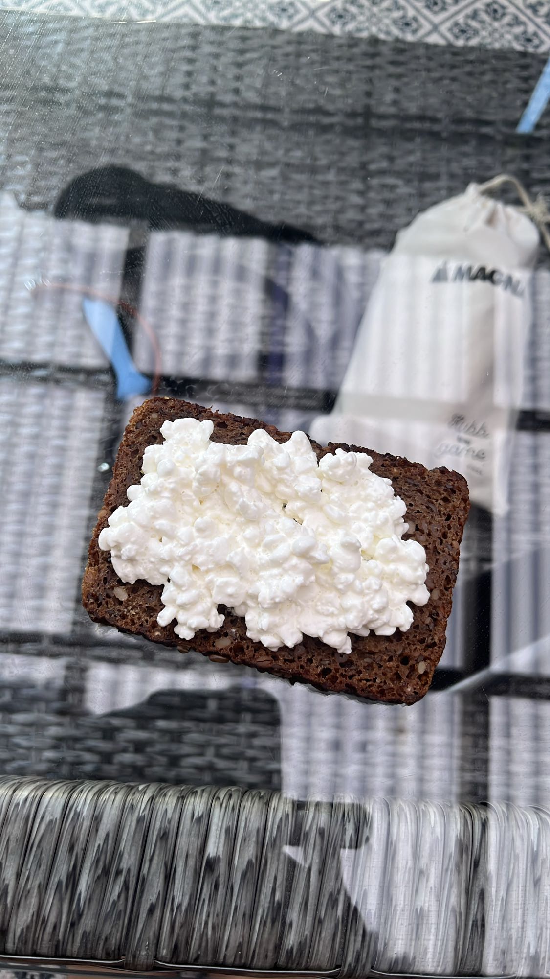 Knäckebröd med keso