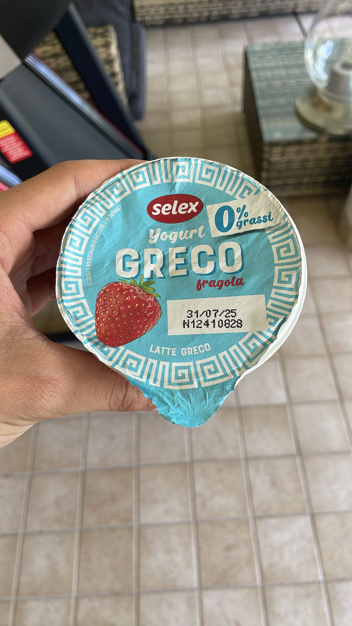 Strawberry Greek Yogurt