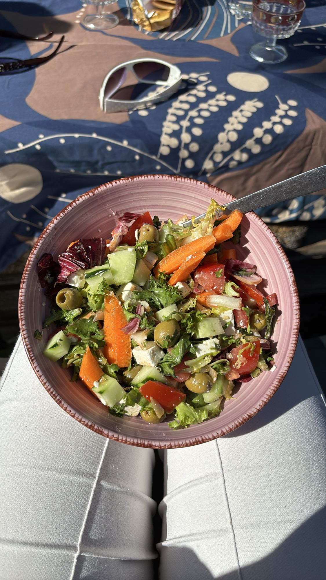 Grekisk grönsakssallad