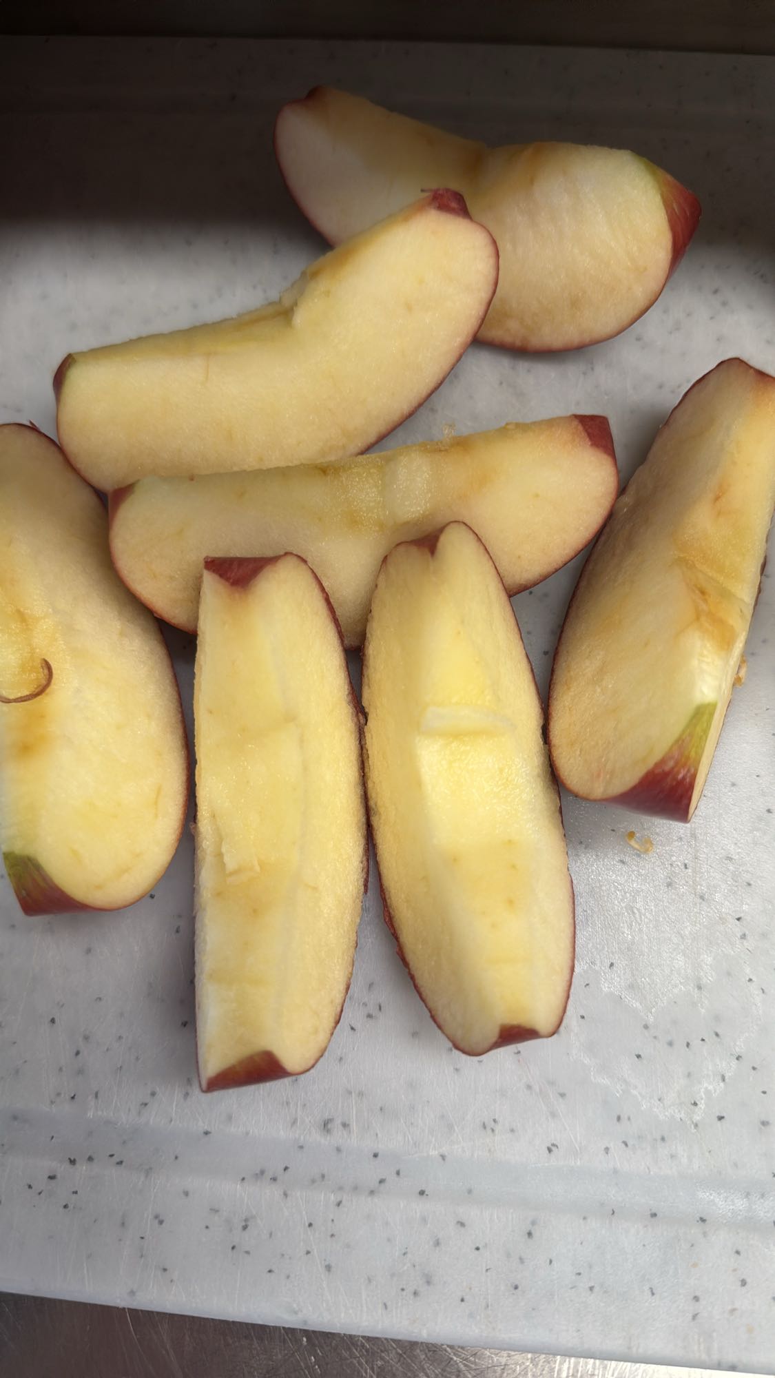 Sliced apple