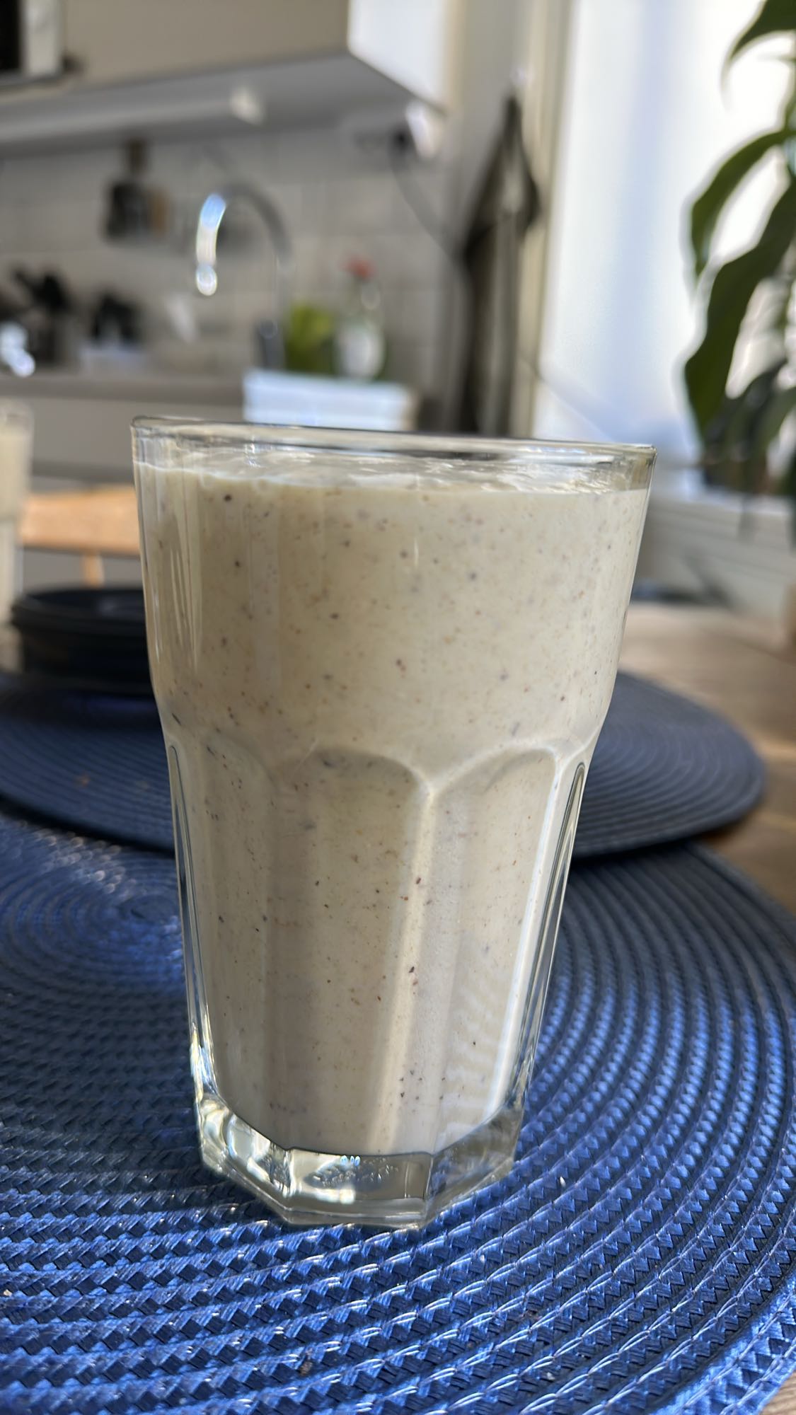 Banan- och havresmoothie