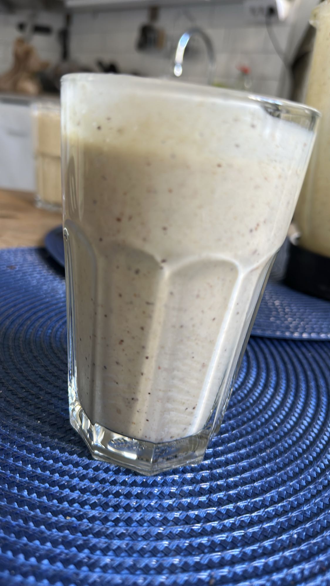 Banan- och mjölksmoothie