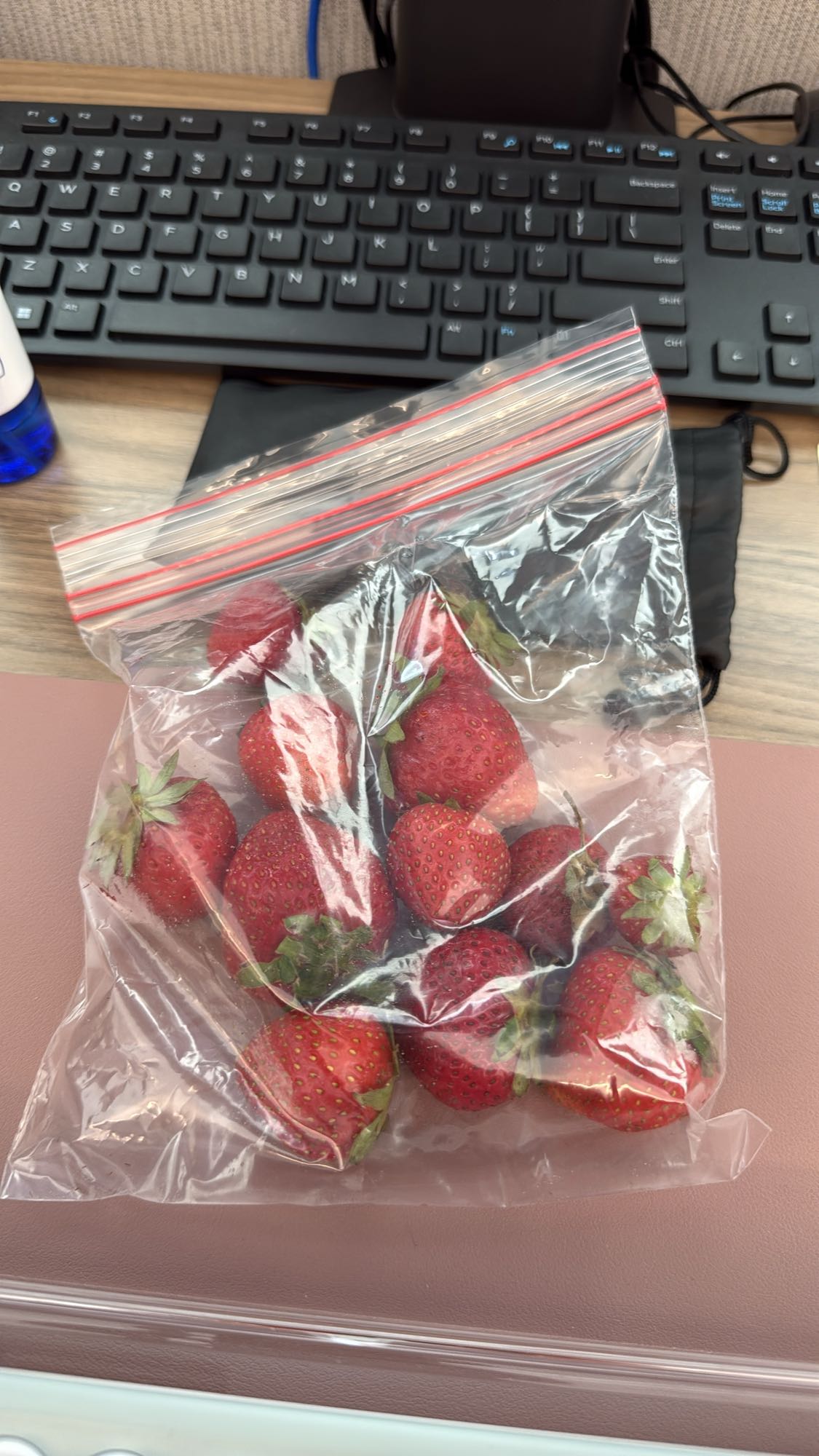 Fresh Strawberries Snack