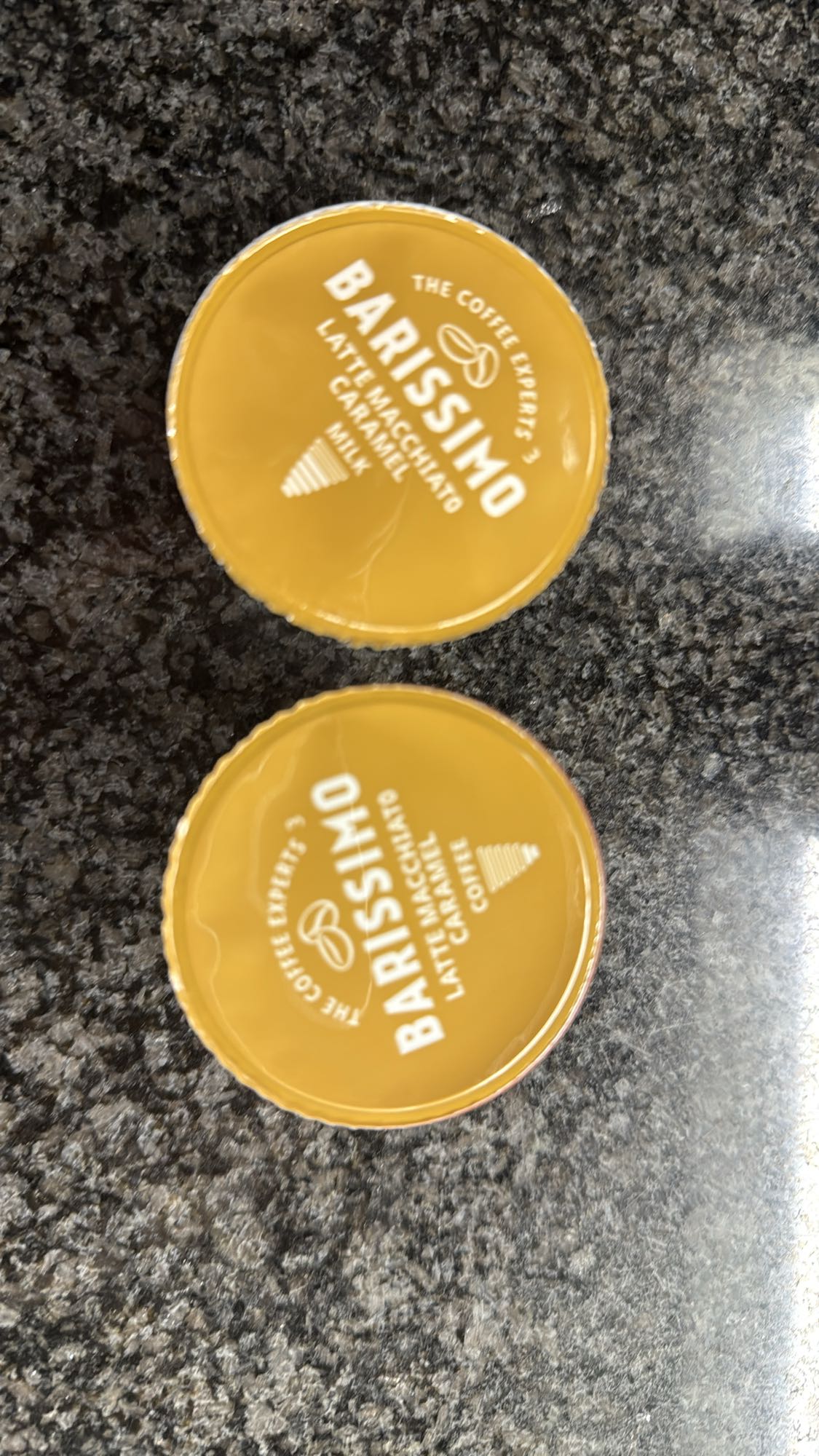 Latte macchiato caramel