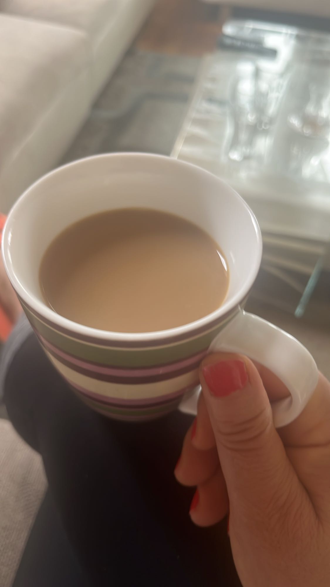 Kahveli Sütlü İçecek