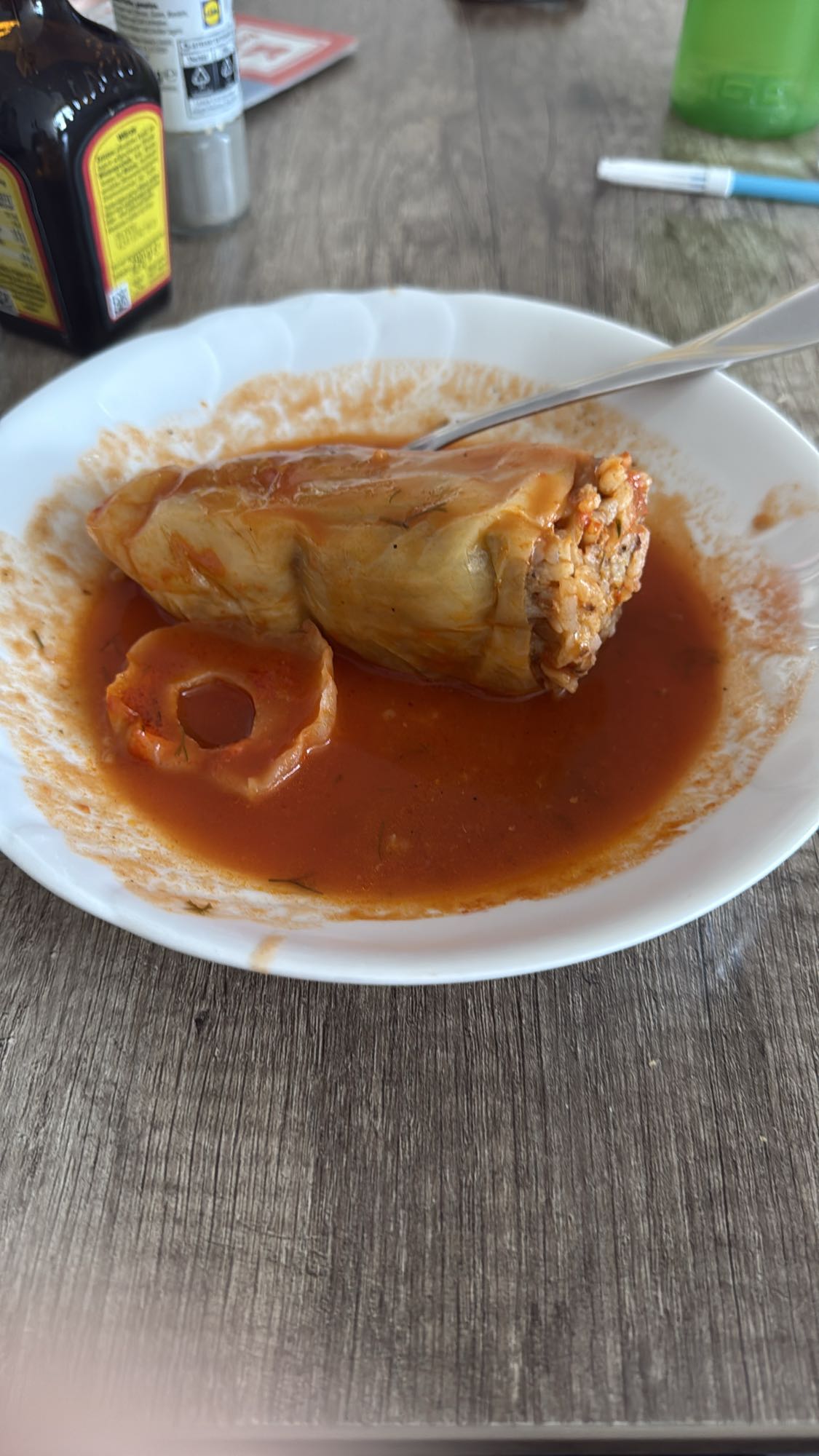 Gołąbki w sosie pomidorowym