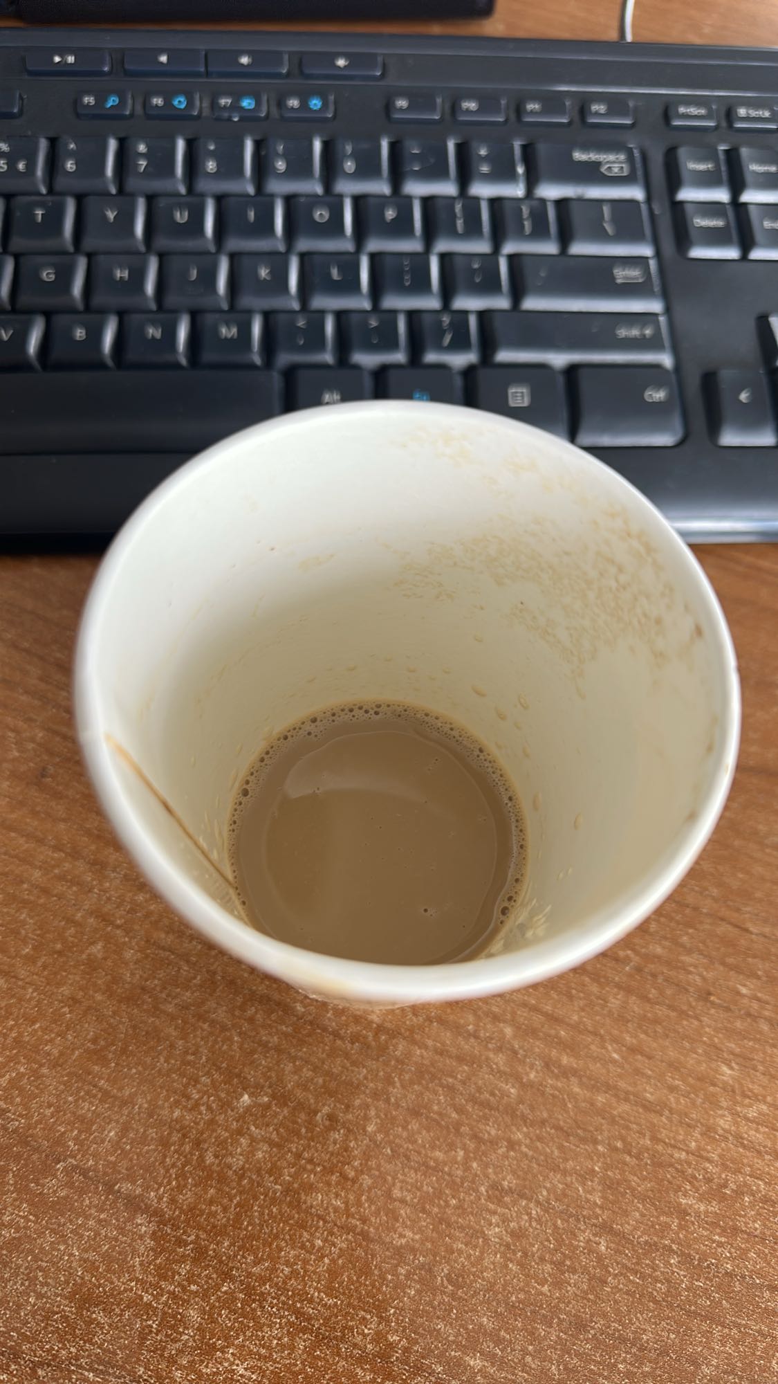 Small coffee with milk