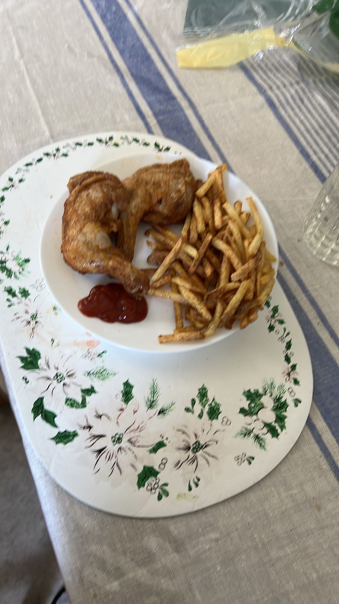 Kyckling med pommes