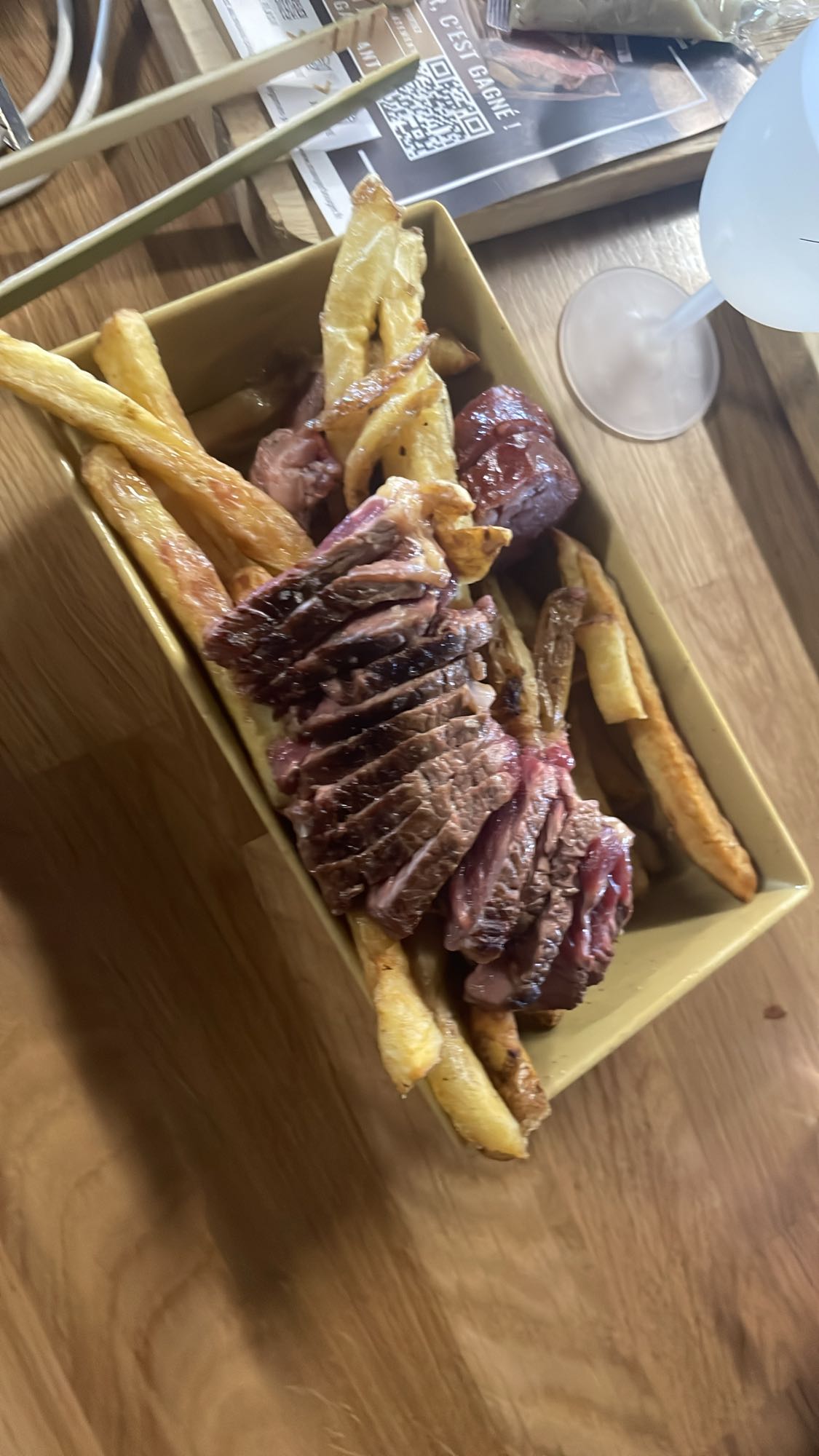 Steak frites maison