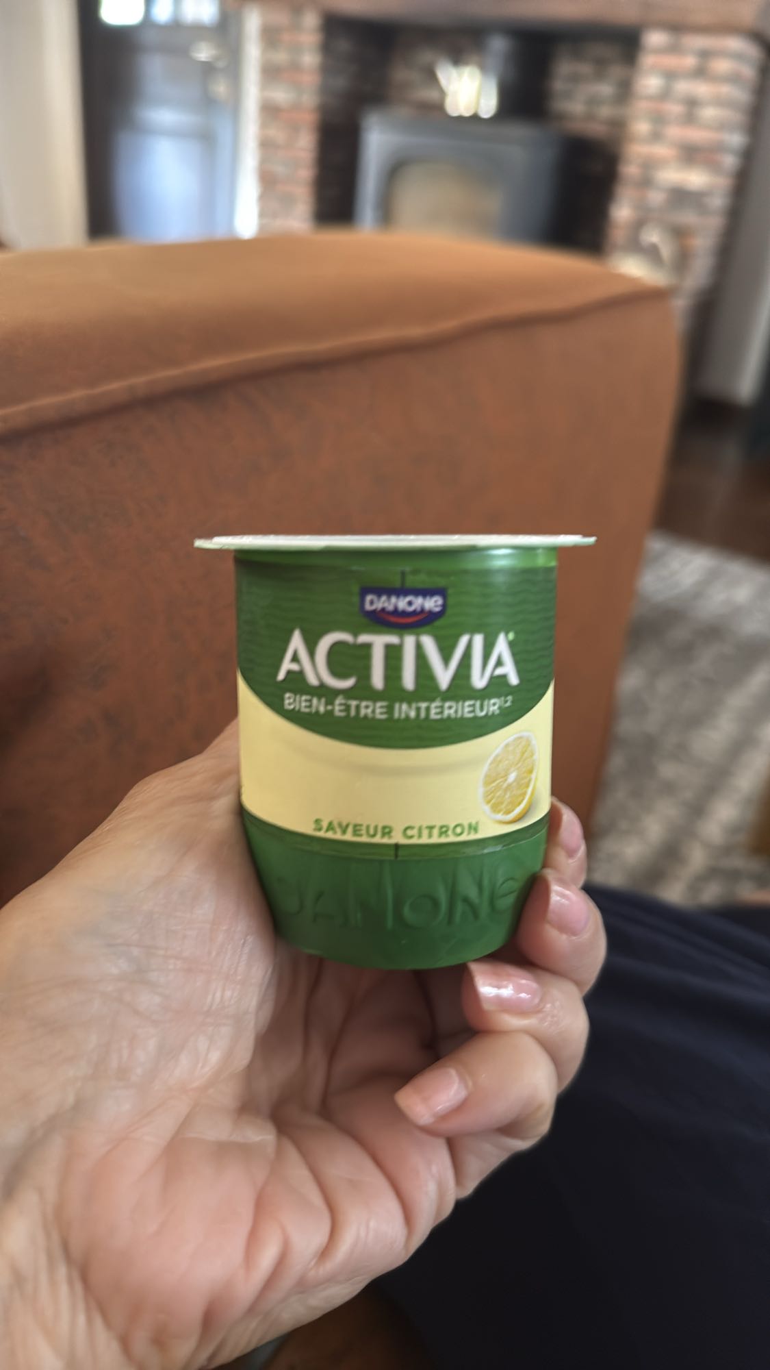 Citroen yoghurt Activia