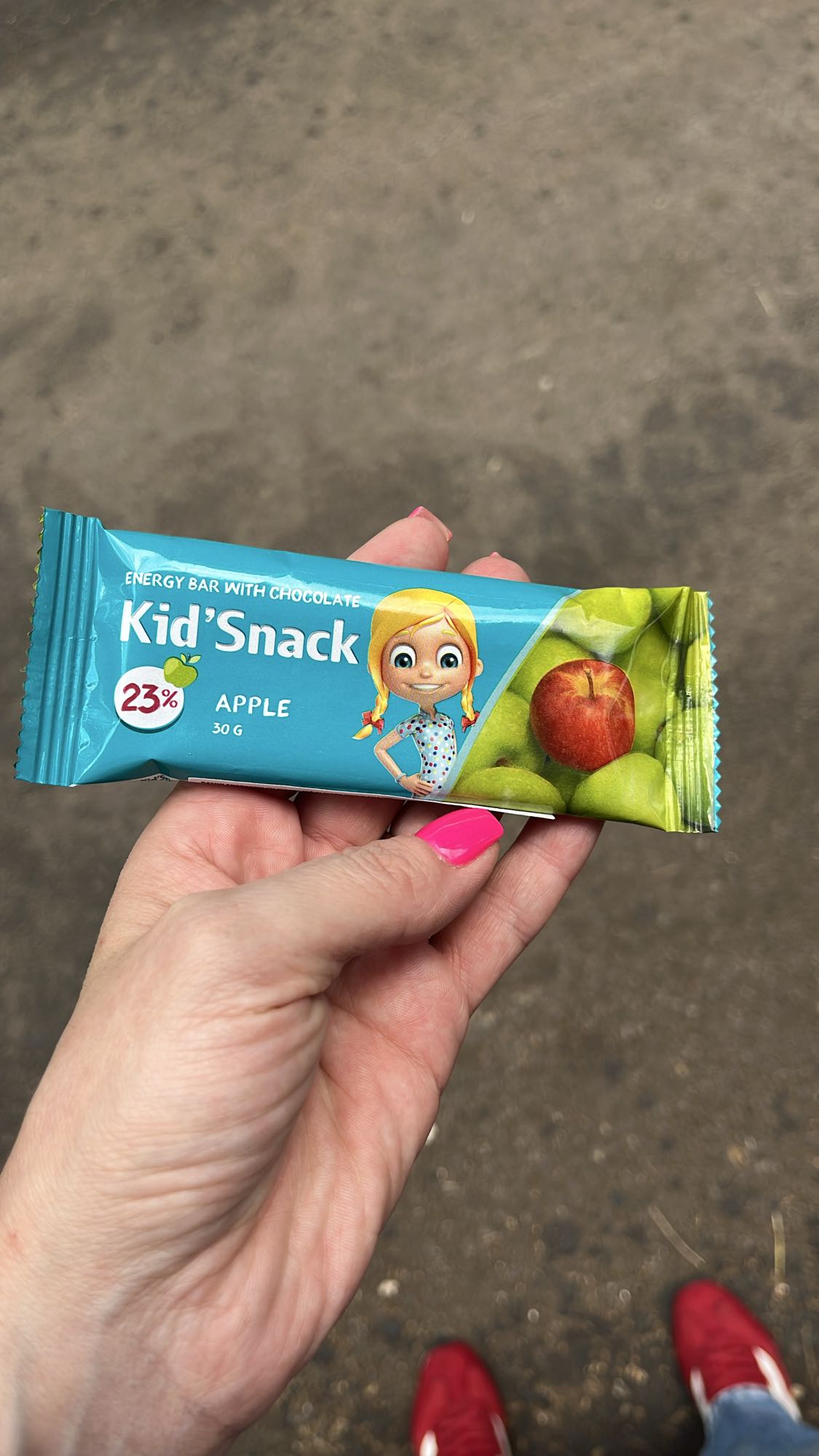 Baton energizant cu mere