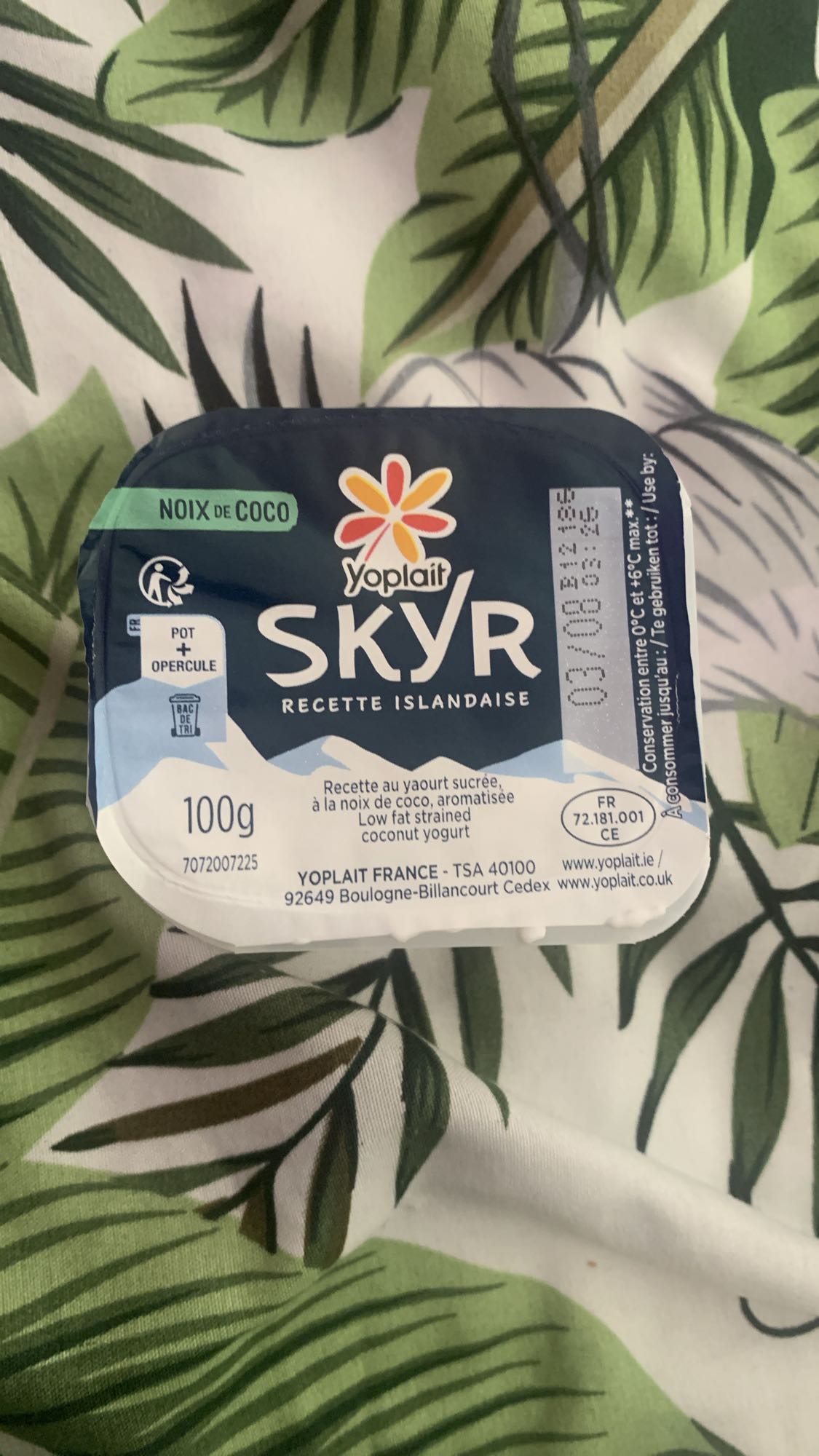 Skyr noix de coco