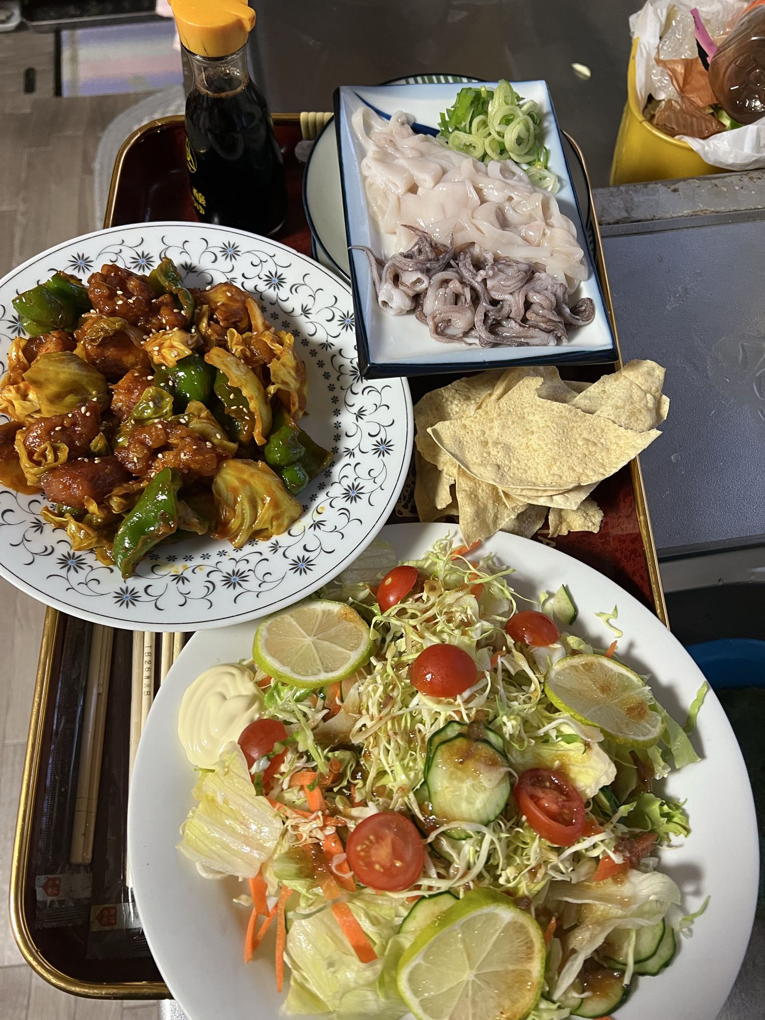 Seafood Salad & Stir Fry Set