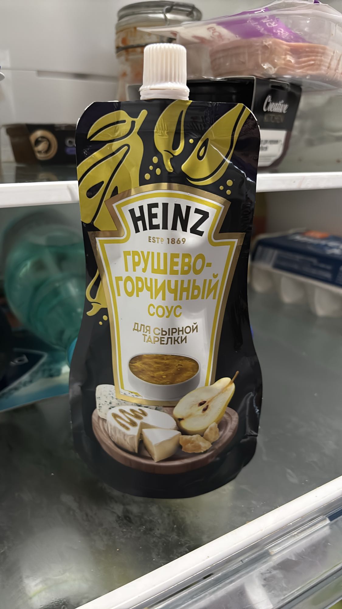 грушево-горчичный соус