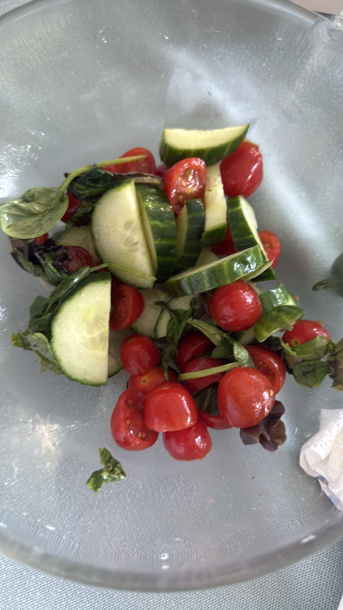 Cucumber Tomato Salad