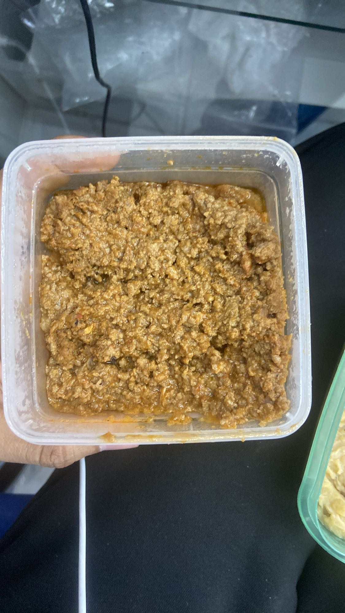 carne molida guisada