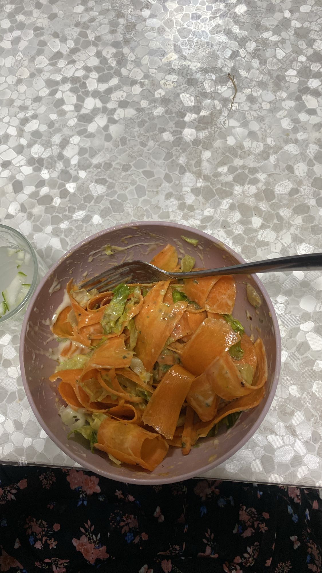 Carrot Lettuce Salad