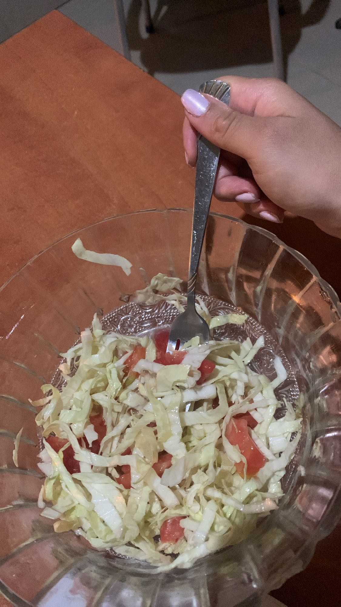 Cabbage Tomato Salad