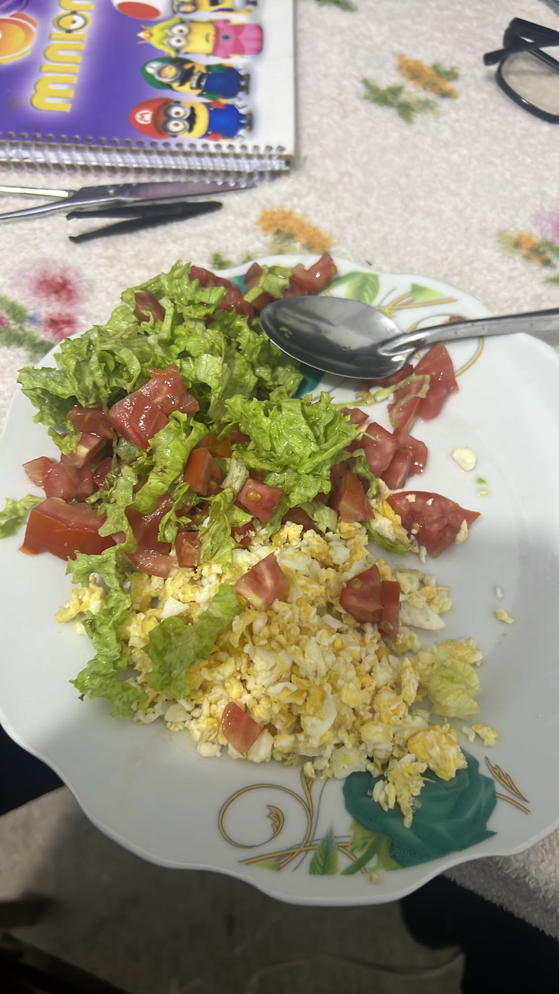 Ensalada con huevo