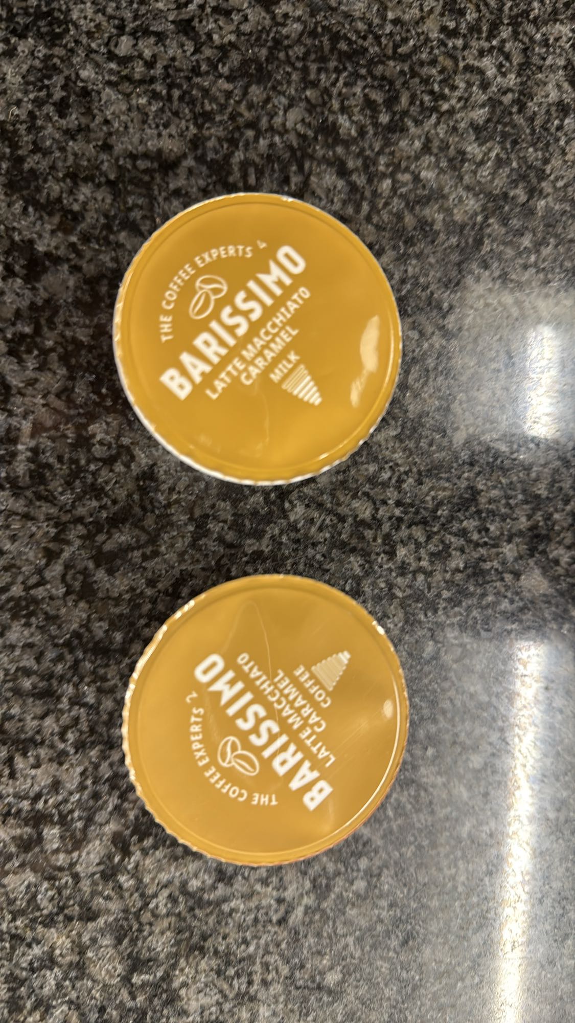 Latte macchiato caramel