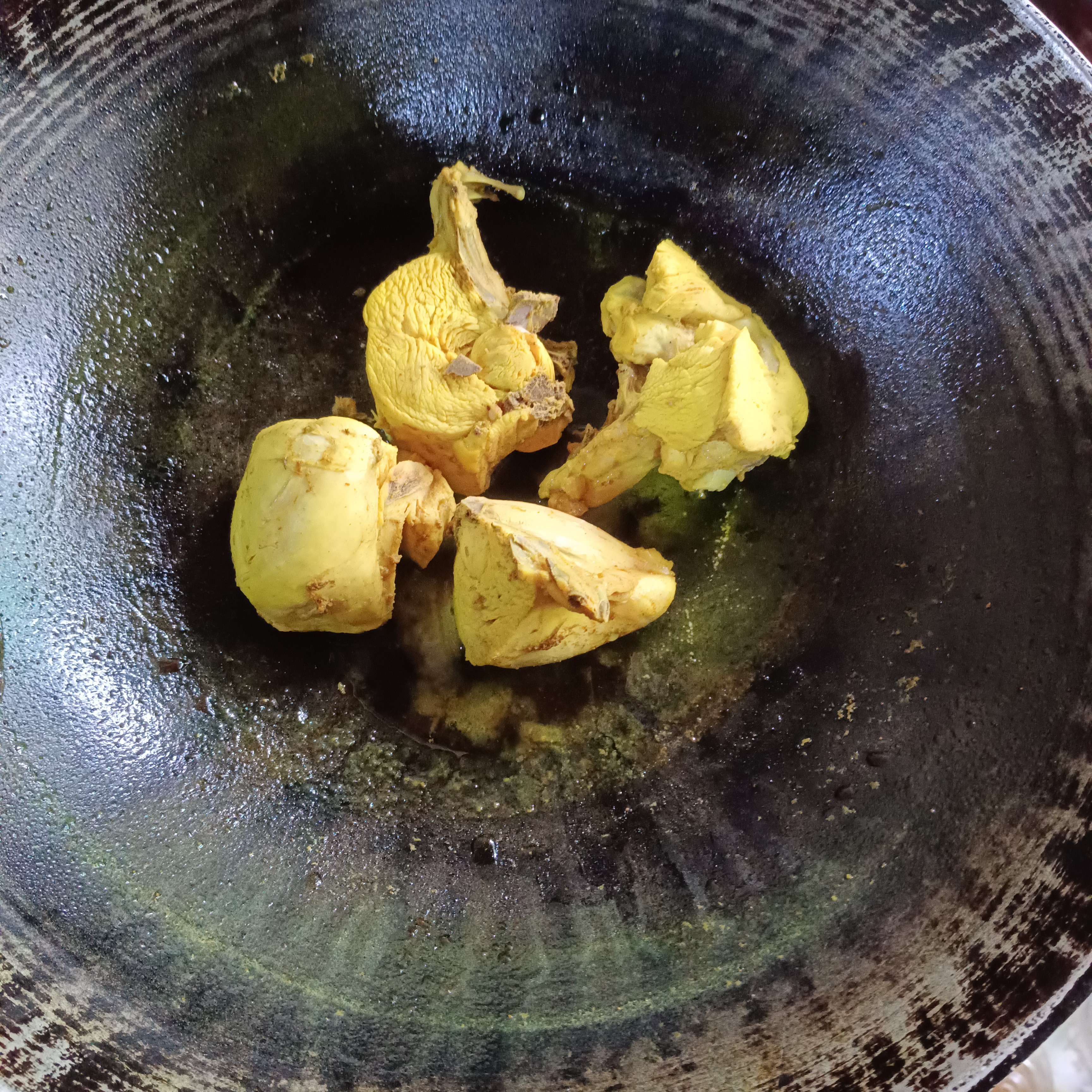 Turmeric Chicken Fry