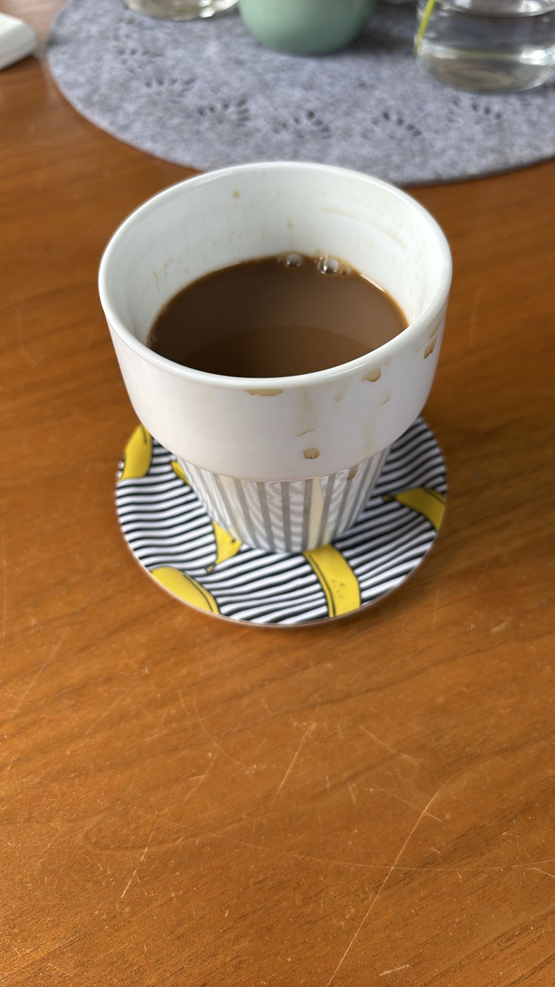Kaffe med mjölk