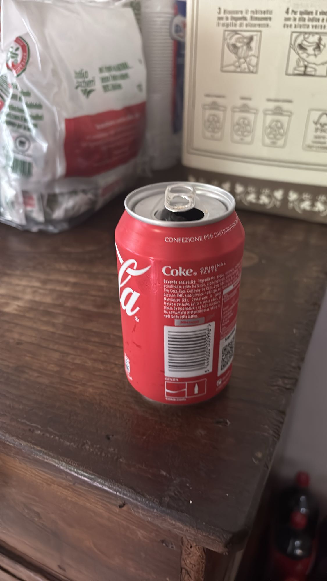 Lattina di Coca-Cola