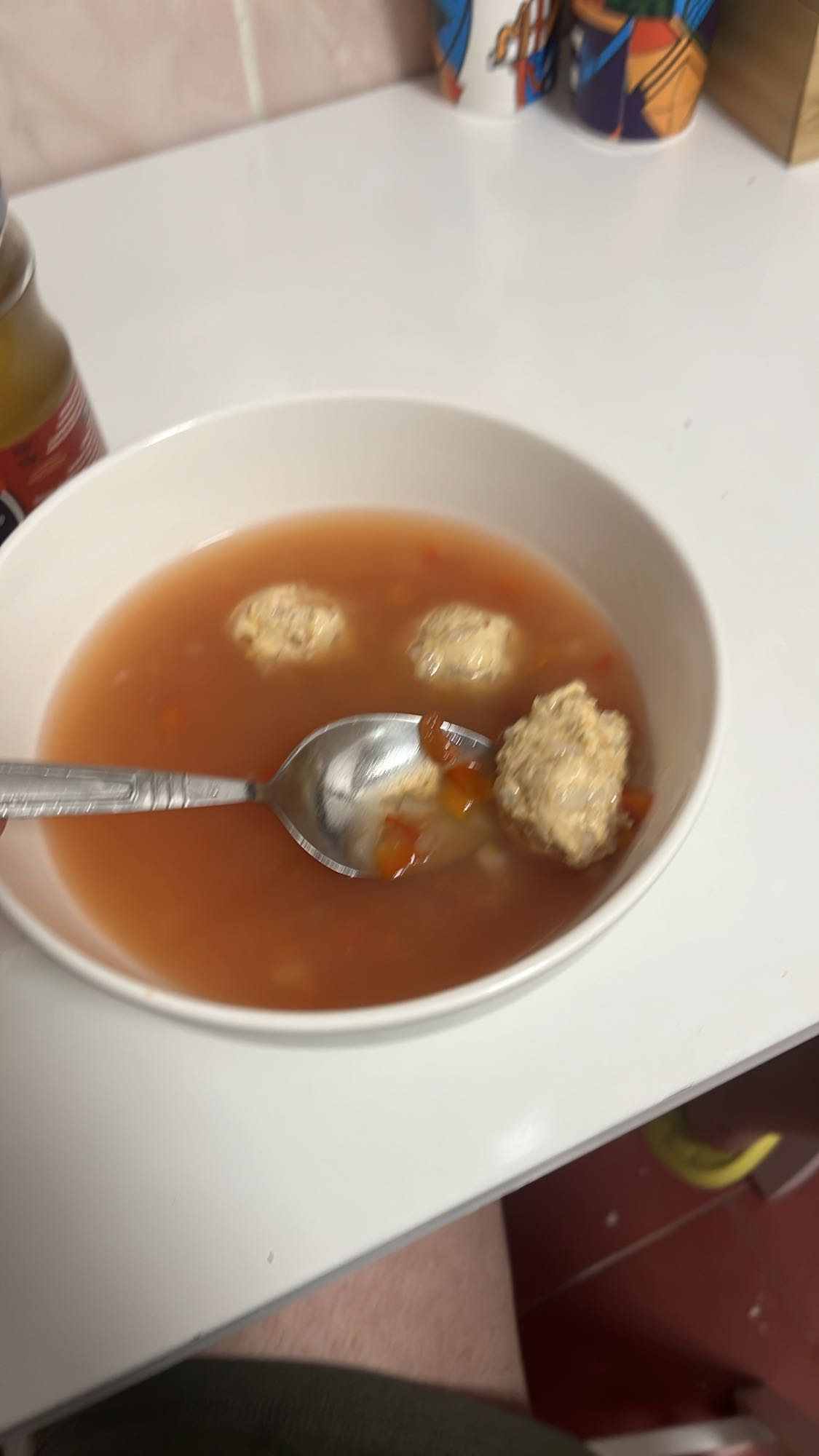 Ciorbă cu perișoare