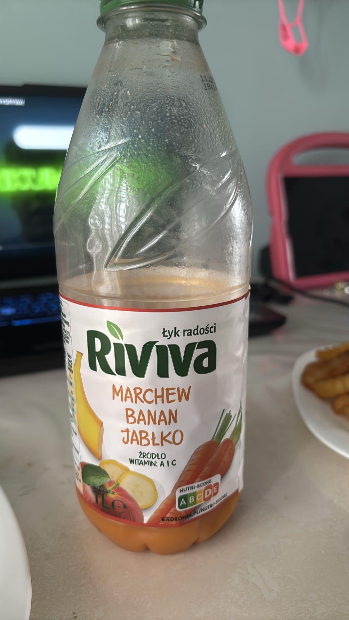 Sok marchew banan jabłko