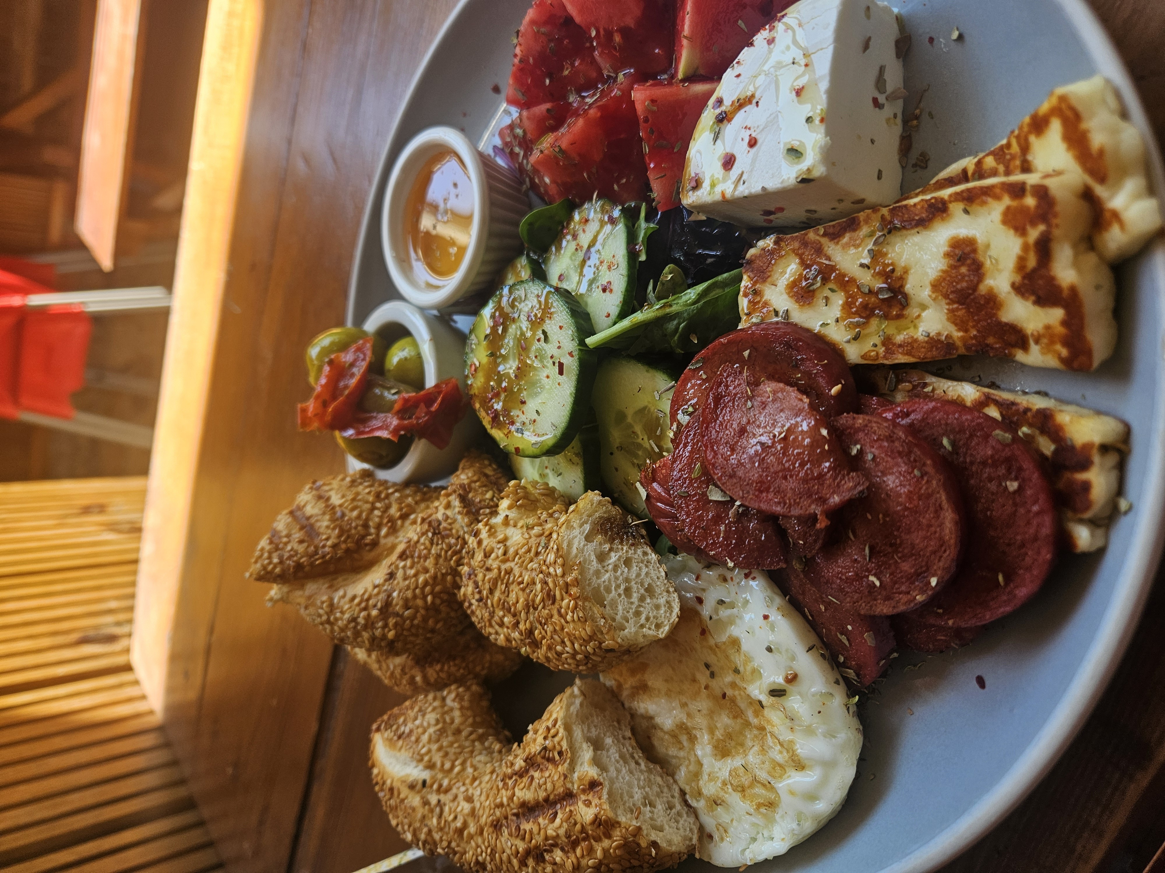 Turkish breakfast plate