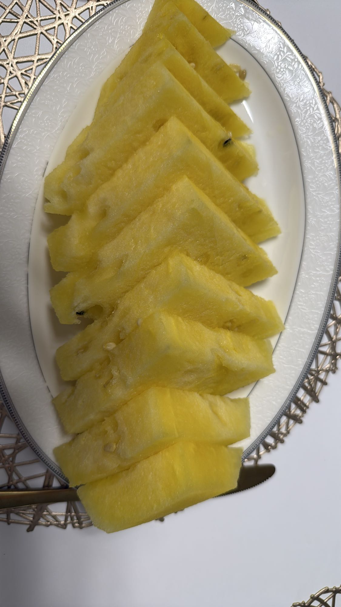 жёлтый арбуз