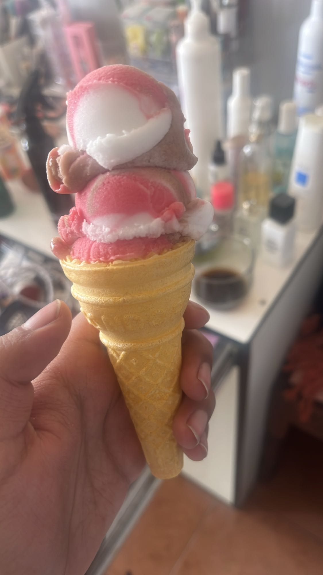 Helado en cono