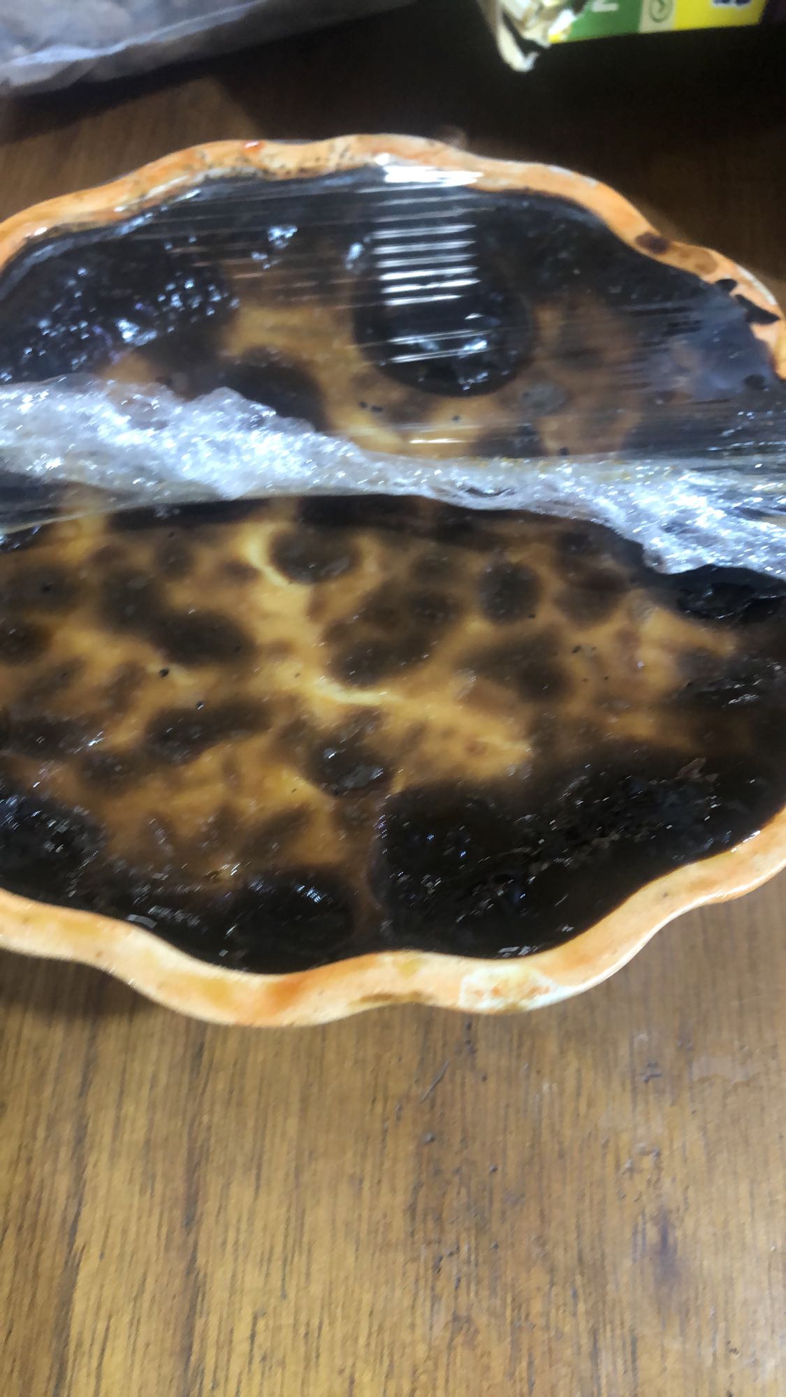 pastel de ciruela