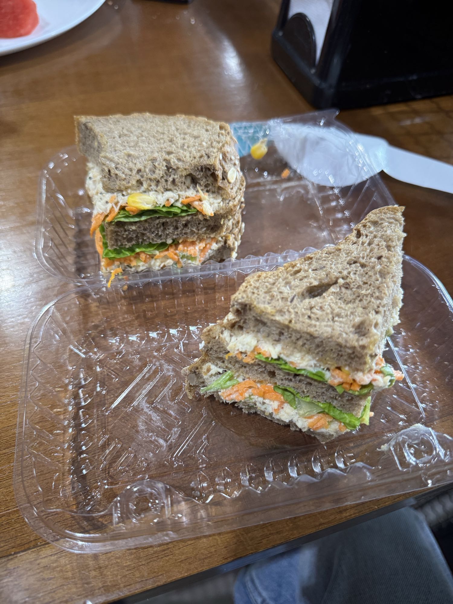 Sándwich integral vegetal