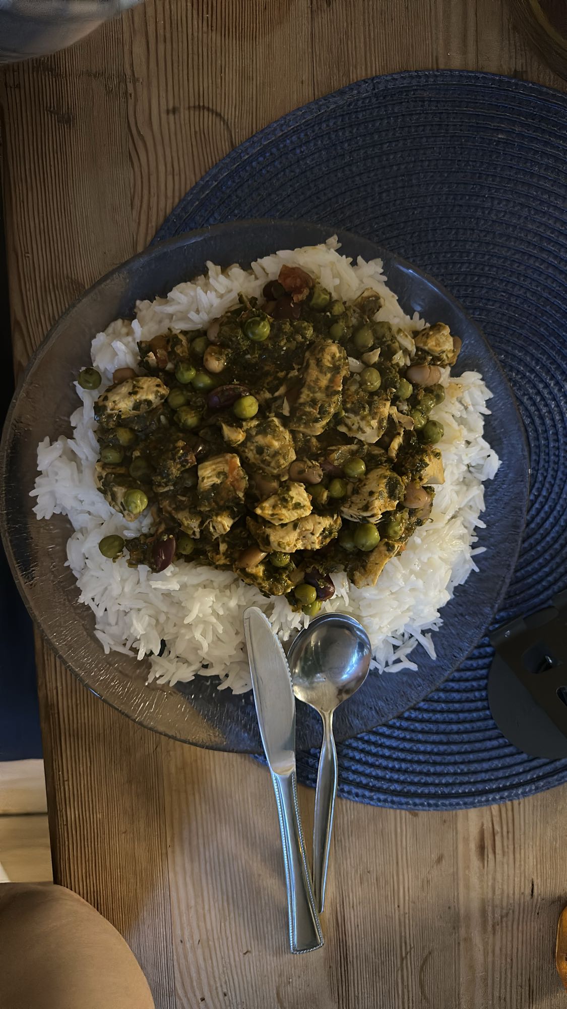 Kycklinggryta med ris