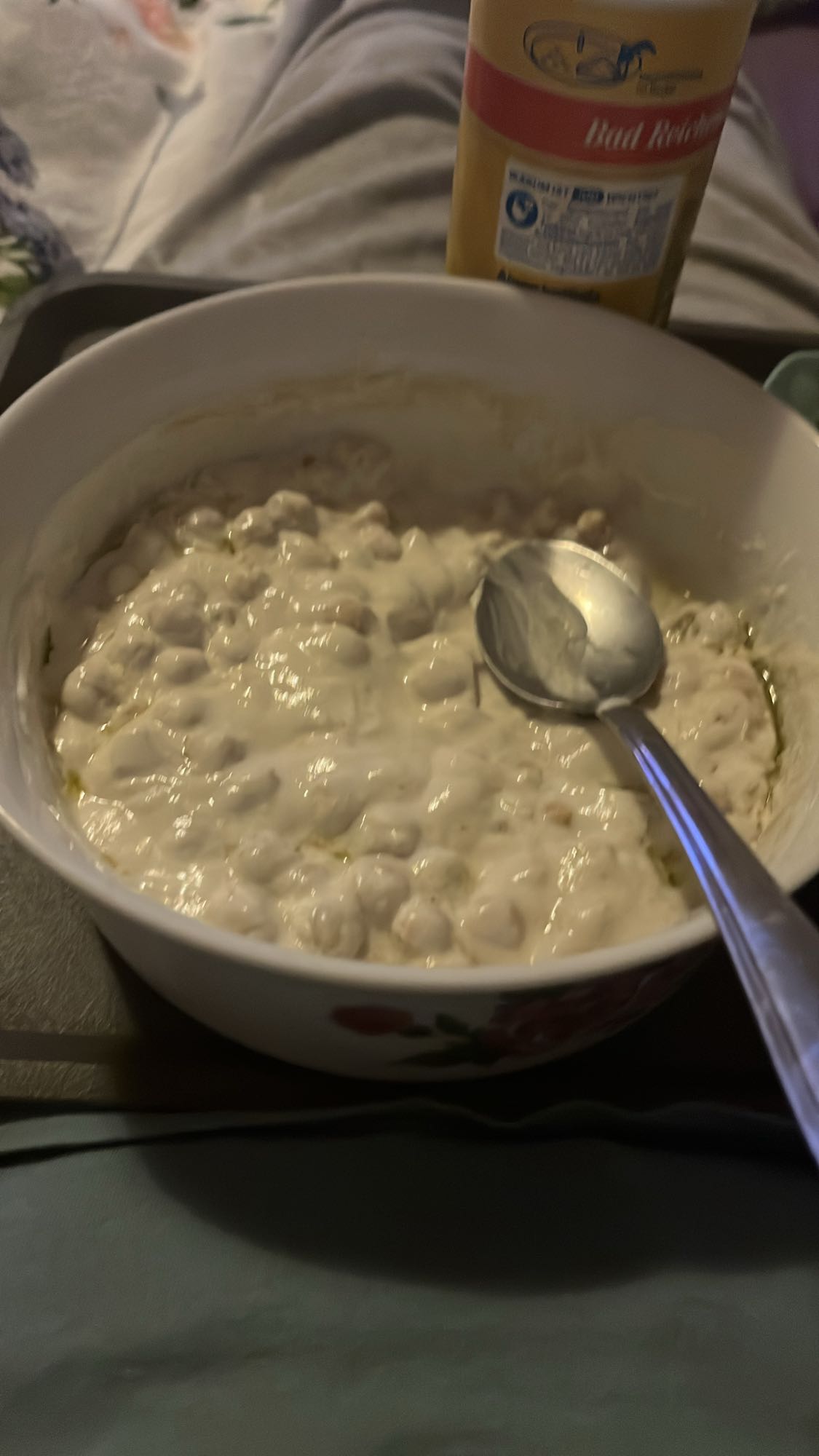 Joghurt mit Kichererbsen