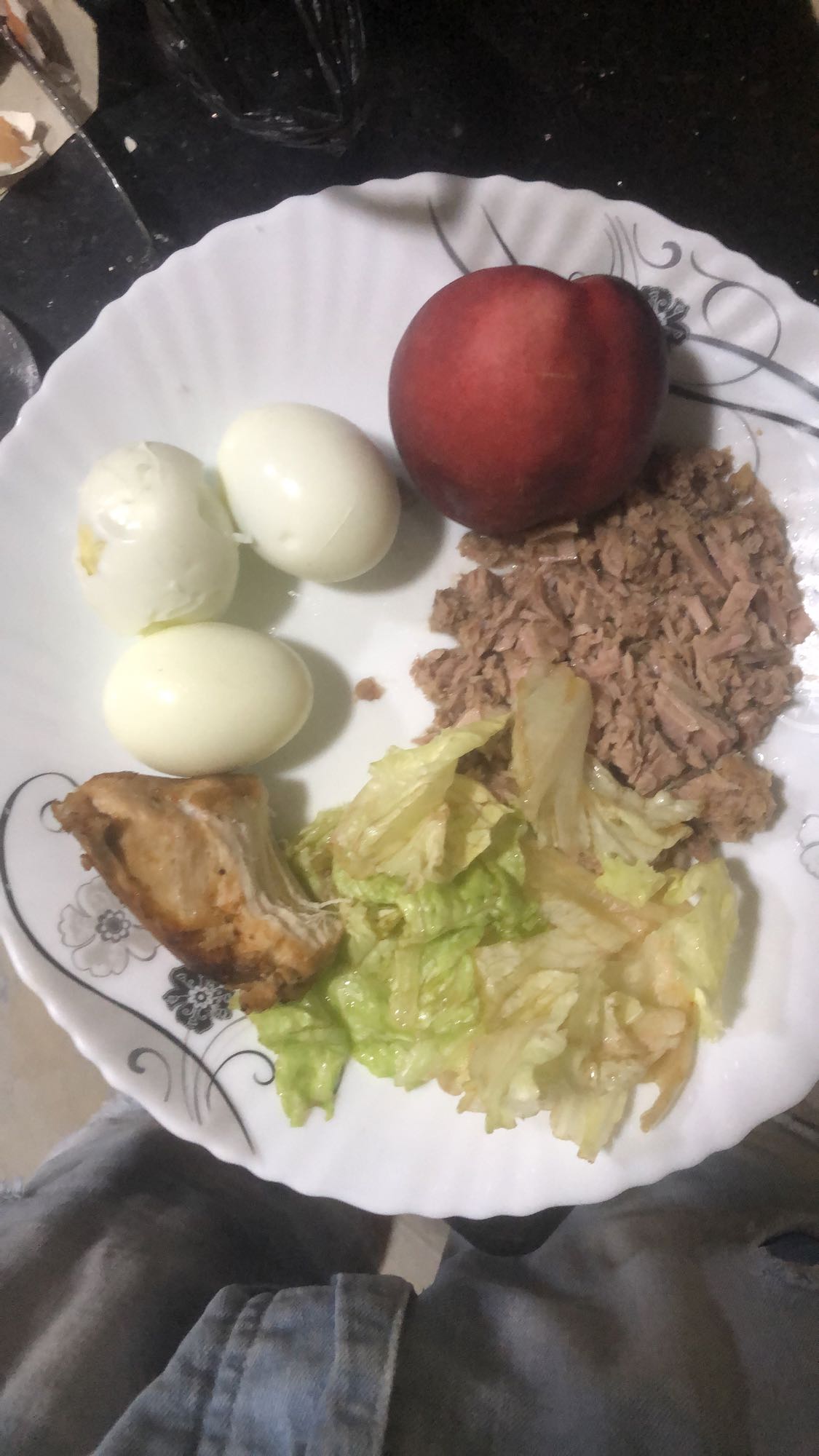 Assiette protéinée