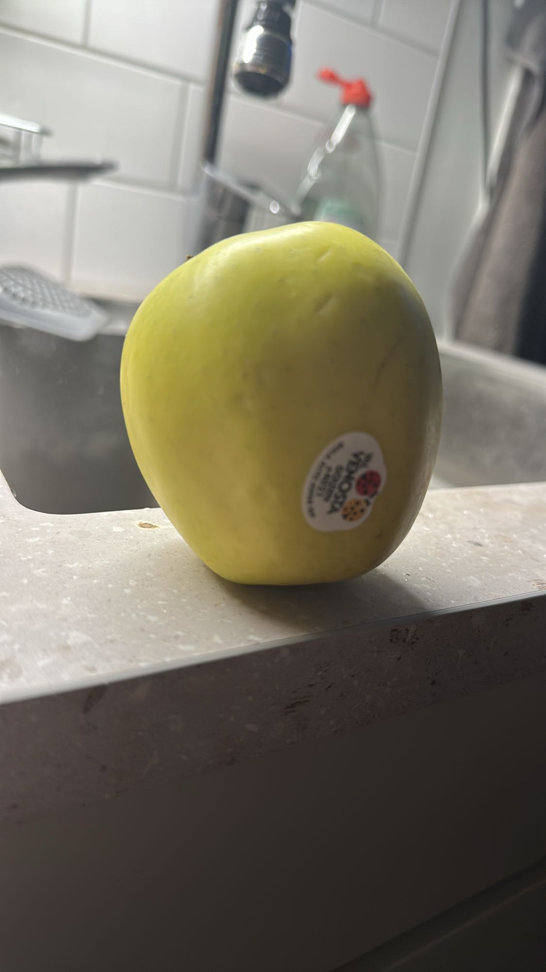 Grönt äpple