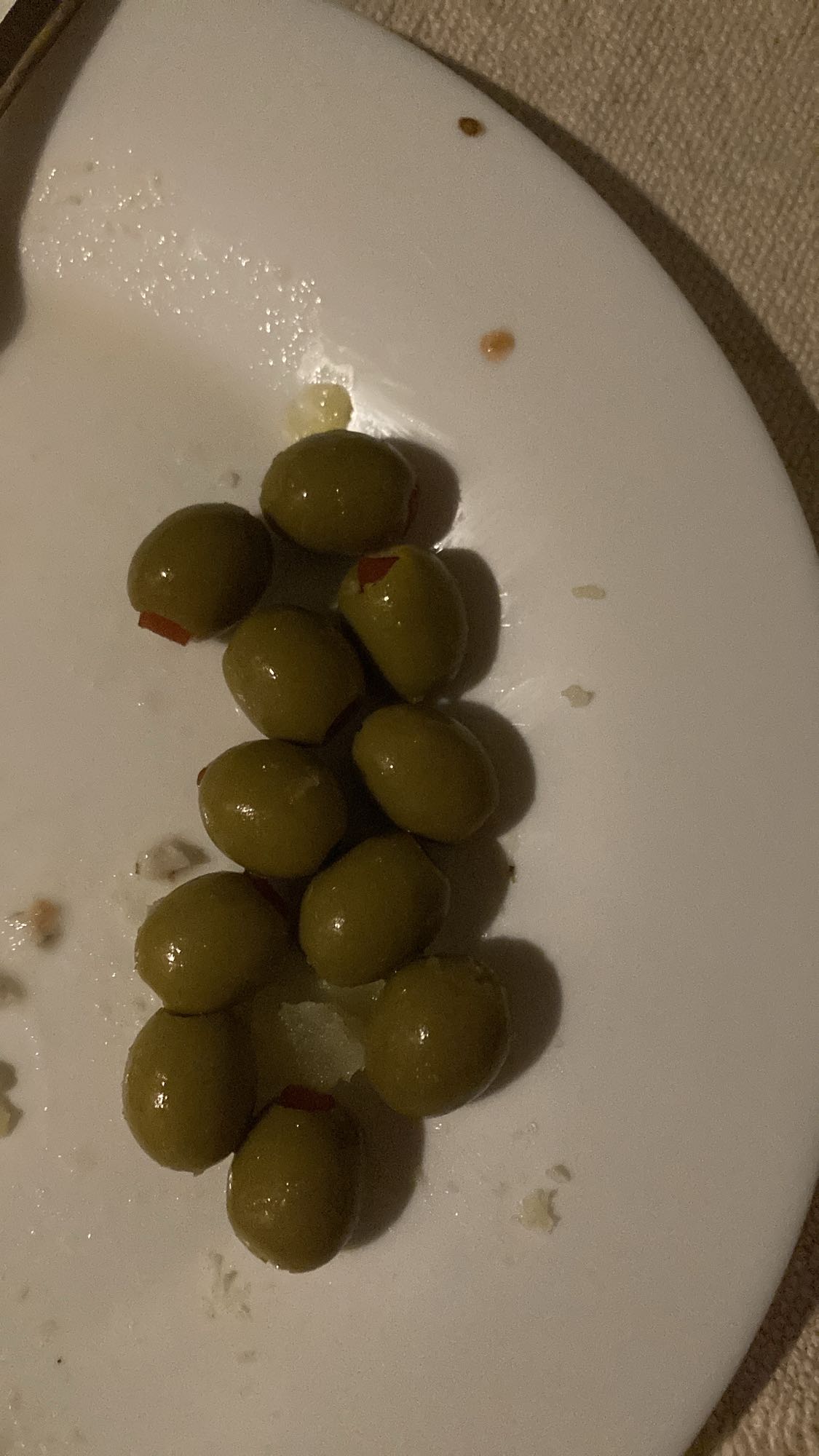 Green Olives Snack