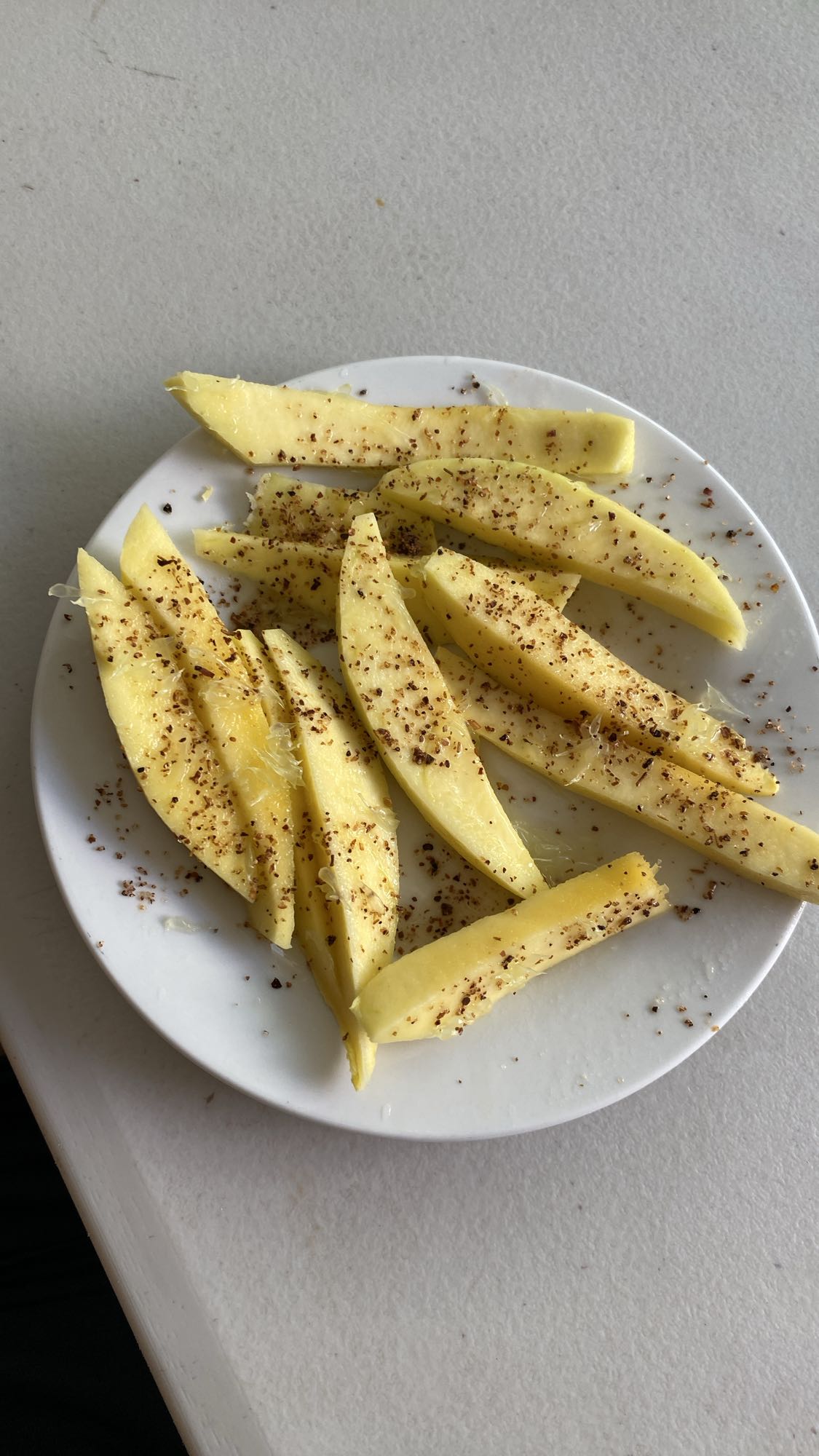 Mango con chile