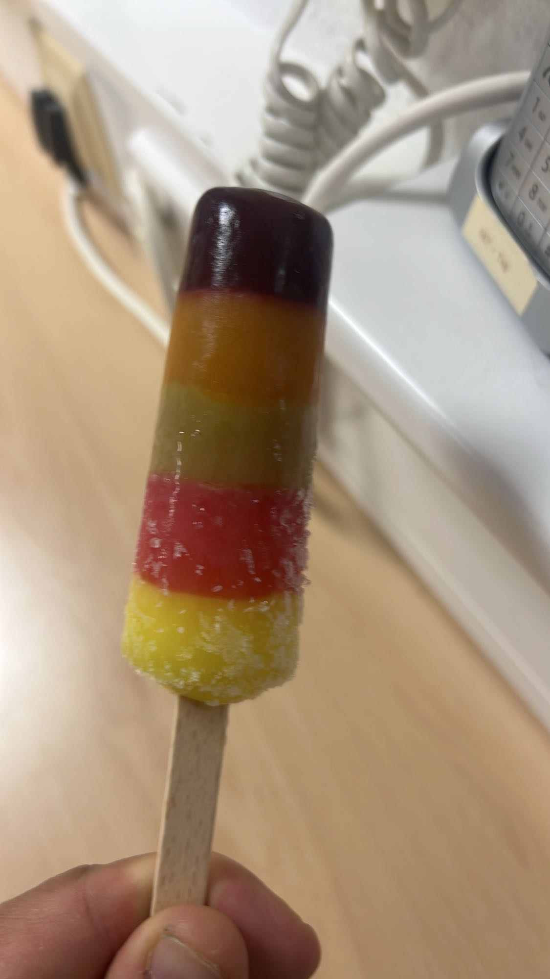Frucht-Eis am Stiel