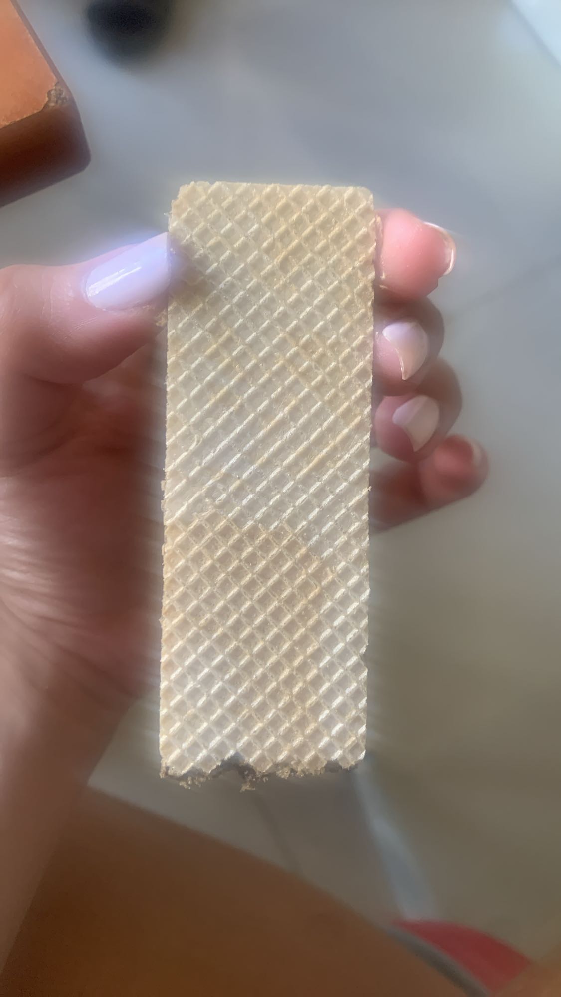 Vanilla wafer bar