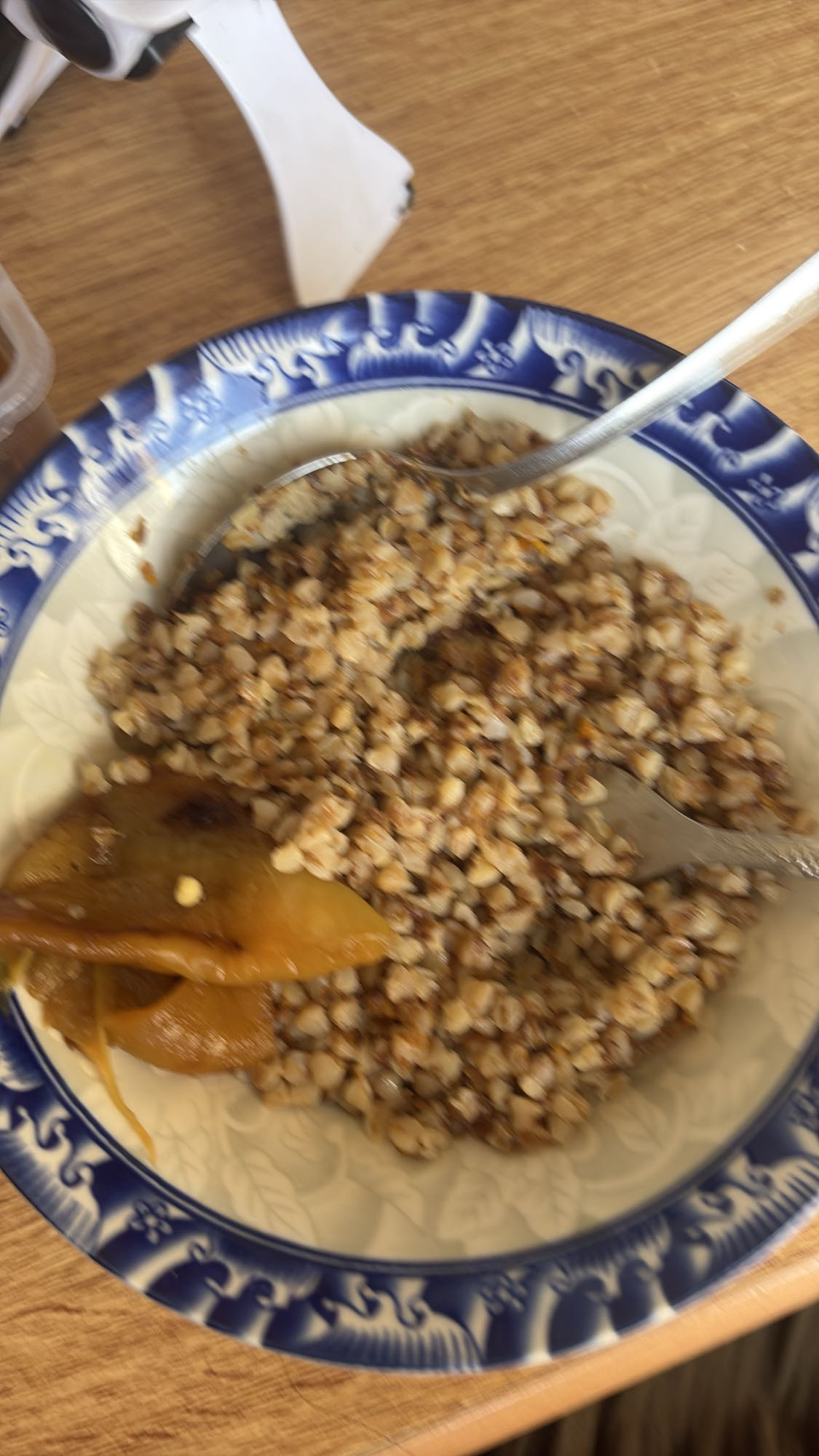 гречка с перцем